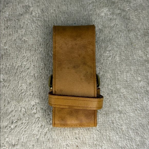 Vintage Louis Vuitton Luggage Tag and Poignier in Vachetta Leather (11E) - Picture 7 of 7